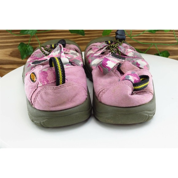 KEEN Youth Girls Shoes Size 5 M Pink Sport Fabric - Picture 5 of 7